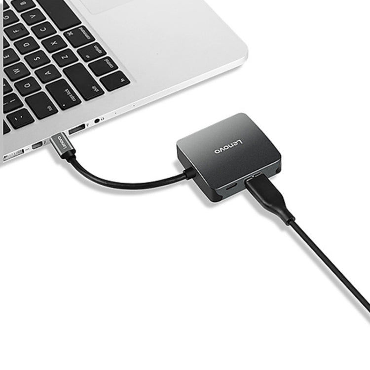 Lenovo C06 6 In 1 Type-C / USB-C to HDMI / VGA Universal Converter Docking Station - Cable & Adapters by Lenovo | Online Shopping UK | buy2fix