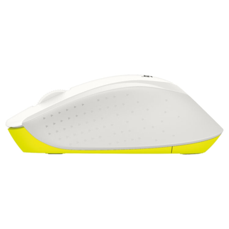 Logitech M330 Wireless Optical Mute Mouse with Micro USB Receiver (White) - Wireless Mice by Logitech | Online Shopping UK | buy2fix