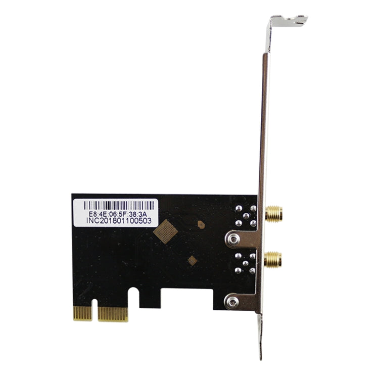 EDUP EP-9607 1200Mbps Dual-Band PCI-E Express Wireless Adapter Network Card with 2 x 6dBi Antennas - Add-on Cards by EDUP | Online Shopping UK | buy2fix