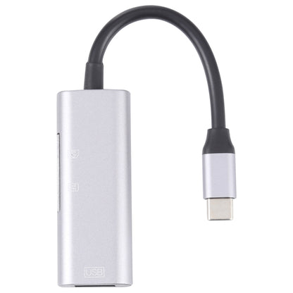 NK-3040 3 in 1 USB-C / Type-C Male to USB Female + SD / TF Card Slots Adapter SD / TF Card Reader - Computer & Networking by buy2fix | Online Shopping UK | buy2fix