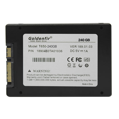 Goldenfir 2.5 inch SATA Solid State Drive, Flash Architecture: MLC, Capacity: 240GB - Computer & Networking by Goldenfir | Online Shopping UK | buy2fix