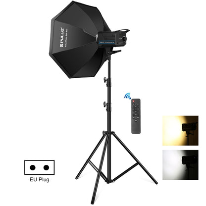 PULUZ 120W Photo Studio Strobe Flash Light Kit with Softbox Reflector & Tripod(EU Plug) - Shoe Mount Flashes by PULUZ | Online Shopping UK | buy2fix