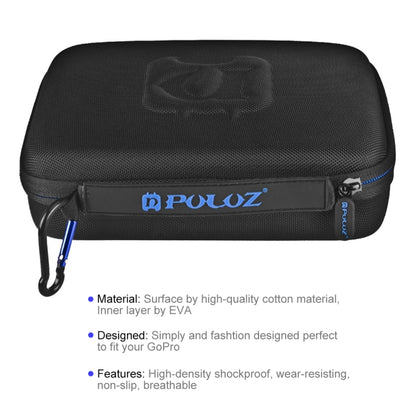 PULUZ Waterproof Carrying and Travel Case for for GoPro Hero11 Black / HERO10 Black / HERO9 Black / HERO8 Black / HERO7 /6 /5 /5 Session /4 Session /4 /3+ /3 /2 /1, DJI Osmo Action and Other Action Cameras Accessories, Medium Size: 23cm x 17cm x 7cm - DJI & GoPro Accessories by PULUZ | Online Shopping UK | buy2fix