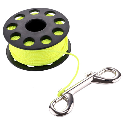 PULUZ Compact Diving Finger Reel with 30m Nylon Braided Wire & Stainless Steel Bolt Clip - Diving Accessories by PULUZ | Online Shopping UK | buy2fix