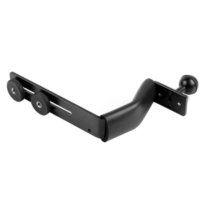 PULUZ Z Shape Aluminum Alloy Handle Bracket Extension Arm Holder for Diving Underwater Photography System - Diving Accessories by PULUZ | Online Shopping UK | buy2fix