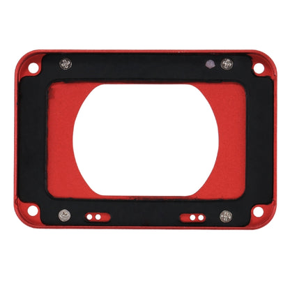 PULUZ Aluminum Alloy Front Panel + 37mm UV Filter Lens + Lens Sunshade for Sony RX0 / RX0 II, with Screws and Screwdrivers(Red) - Lens Cover by PULUZ | Online Shopping UK | buy2fix