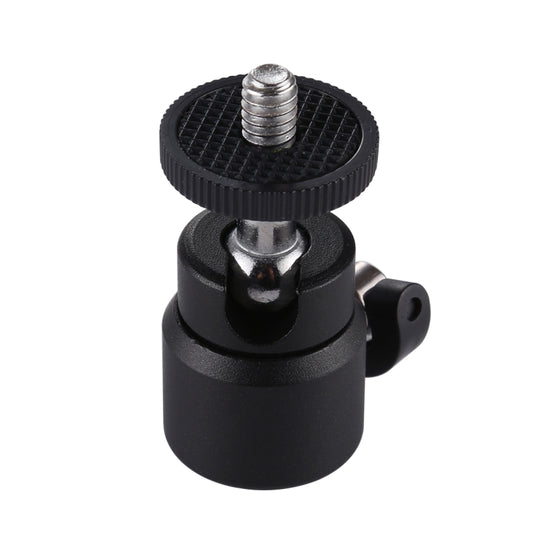 PULUZ 1/4 inch Screw Metal Tripod Ball Head Adapter with Lock - Camera Accessories by PULUZ | Online Shopping UK | buy2fix