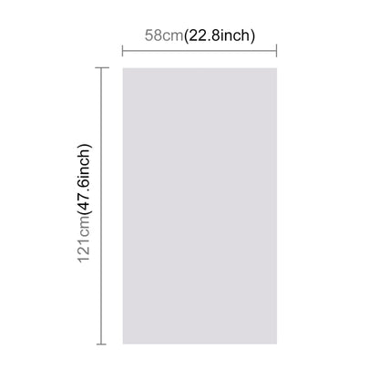 PULUZ Photography Background PVC Paper Kits for Studio Tent Box, Size: 121cm x 58cm(White) - Camera Accessories by buy2fix | Online Shopping UK | buy2fix