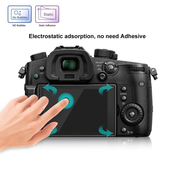 PULUZ 2.5D 9H Tempered Glass Film for Panasonic GH5, Compatible with Canon EOS M3 / M5 / M10 - Camera Accessories by PULUZ | Online Shopping UK | buy2fix