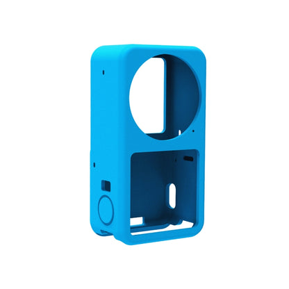 PULUZ Silicone Protective Case for DJI Action 2(Blue) - Case & Bags by PULUZ | Online Shopping UK | buy2fix