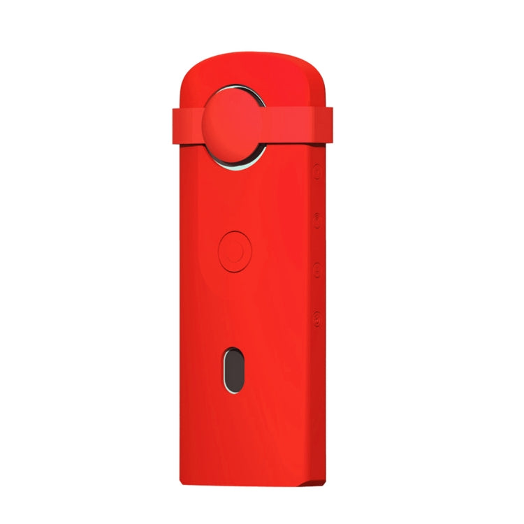 PULUZ Silicone Protective Case with Lens Cover for Ricoh Theta SC2 360 Panoramic Camera(Red) - DJI & GoPro Accessories by PULUZ | Online Shopping UK | buy2fix