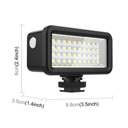 PULUZ 40 LEDs 40m Diving Waterproof Fill Light Camera Video Photo Studio Light (Black) -  by PULUZ | Online Shopping UK | buy2fix