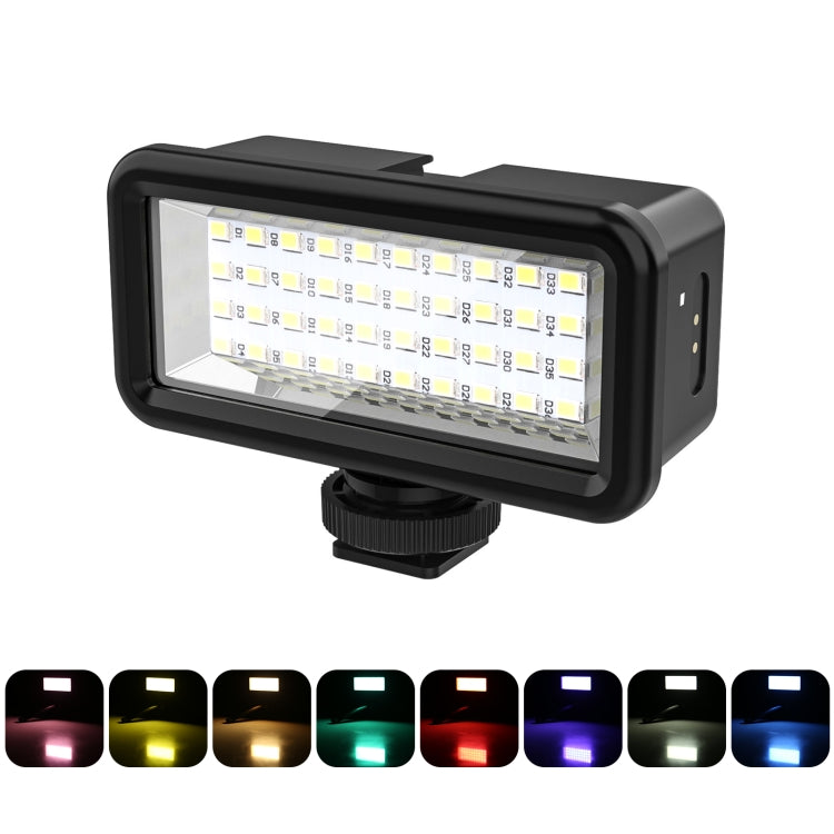 PULUZ 40 LEDs 40m Diving Waterproof Fill Light Camera Video Photo Studio Light (Black) -  by PULUZ | Online Shopping UK | buy2fix