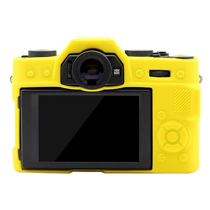 PULUZ Soft Silicone Protective Case for FUJIFILM X-T20(Yellow) - Camera Accessories by PULUZ | Online Shopping UK | buy2fix