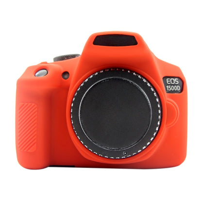 PULUZ Soft Silicone Protective Case for Canon EOS 1300D / 1500D(Red) - Protective Case by PULUZ | Online Shopping UK | buy2fix