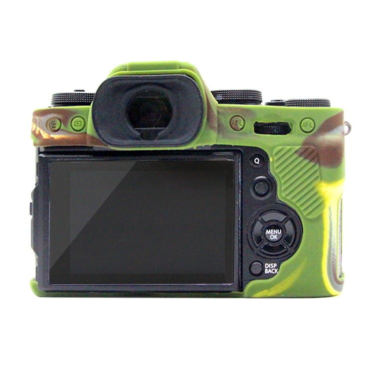 PULUZ Soft Silicone Protective Case for FUJIFILM XT3 (Camouflage) - Camera Accessories by PULUZ | Online Shopping UK | buy2fix