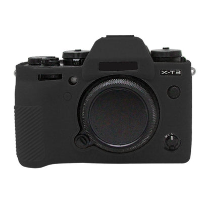 PULUZ Soft Silicone Protective Case for FUJIFILM XT3(Black) - Protective Case by PULUZ | Online Shopping UK | buy2fix