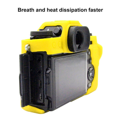 PULUZ Soft Silicone Protective Case for FUJIFILM XT3(Yellow) - Camera Accessories by PULUZ | Online Shopping UK | buy2fix