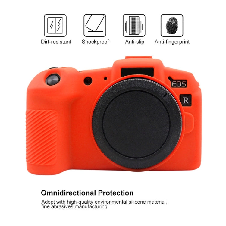 PULUZ Soft Silicone Protective Case for Canon EOS RP(Red) - Protective Case by PULUZ | Online Shopping UK | buy2fix