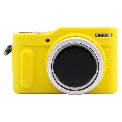 PULUZ Soft Silicone Protective Case for Panasonic Lumix GF10(Yellow) - Camera Accessories by PULUZ | Online Shopping UK | buy2fix