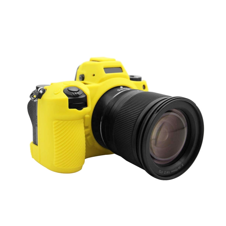 PULUZ Soft Silicone Protective Case for Nikon Z6 II(Yellow) - Camera Accessories by PULUZ | Online Shopping UK | buy2fix