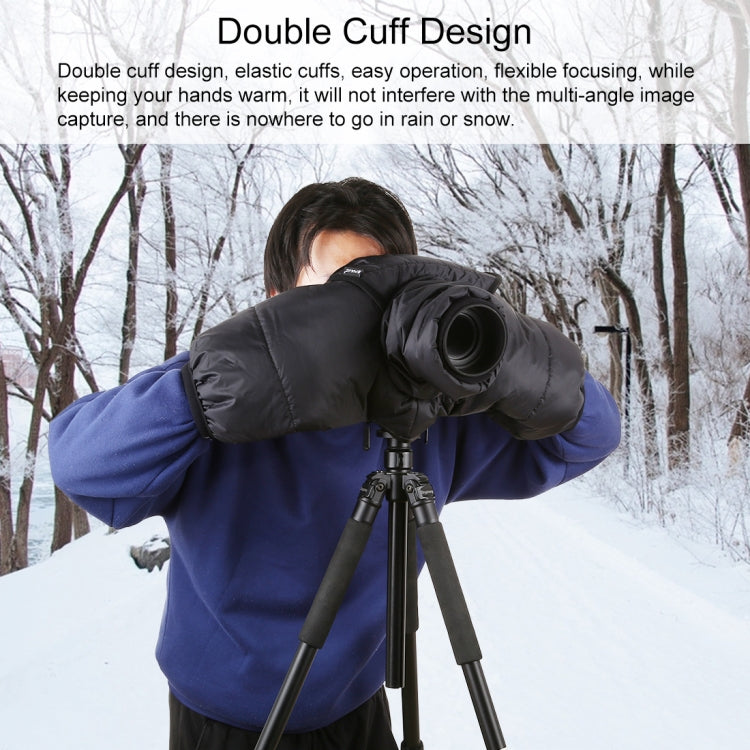 PULUZ Winter Warm Thermal Windproof Rainproof Cover Case for DSLR & SLR Cameras - Camera Accessories by PULUZ | Online Shopping UK | buy2fix