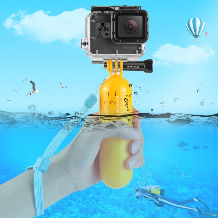 PULUZ Floating Handle Bobber Hand Grip with Strap for GoPro, Insta360, DJI and Other Action Cameras - Floating Grip & Ball by PULUZ | Online Shopping UK | buy2fix