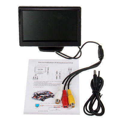 5 inch LCD Screen Car Color Monitor / Security TFT Monitor - Car Monitor by buy2fix | Online Shopping UK | buy2fix