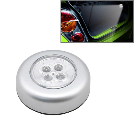 Car 4xLED Energy-saving Pressure-sensing Light with Sticker - Dome Lights by buy2fix | Online Shopping UK | buy2fix