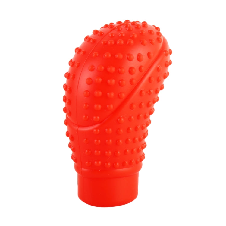 Universal Elasticity Nonslip Soft Silicone Car Gear Shift Knob Cover(Red) - Shift Knob by buy2fix | Online Shopping UK | buy2fix