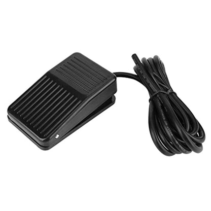 TFS-01 AC 250V 10A Anti-slip Plastic Case Foot Control Pedal Switch, Cable Length: 1m(Black) - Security by buy2fix | Online Shopping UK | buy2fix