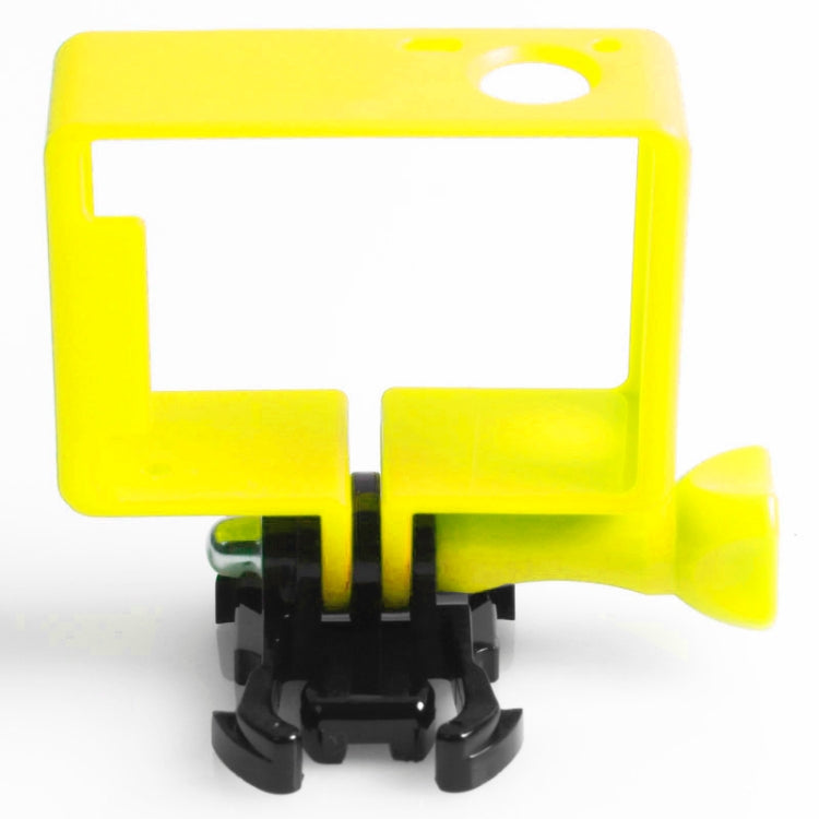 TMC High Quality Tripod Cradle Frame Mount Housing for GoPro HERO4 /3+ /3, HR191(Yellow) - Protective Frame by TMC | Online Shopping UK | buy2fix