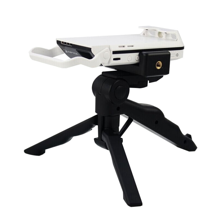 Portable Hand Grip / Mini Tripod Stand Steadicam Curve with Straight Clip for GoPro HERO 4 / 3 / 3+ / SJ4000 / SJ5000 / SJ6000 Sports DV / Digital Camera /  iPhone , Galaxy and other Mobile Phone(Red) - Desktop Holder by buy2fix | Online Shopping UK | buy2fix