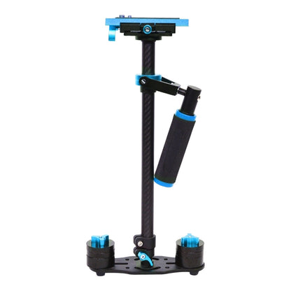 YELANGU 38.5-61cm Carbon Fiber Handheld Stabilizer for DSLR & DV Digital Video & Cameras, Capacity Range 0.5-3kg(Blue) - Camera Stabilizer by YELANGU | Online Shopping UK | buy2fix