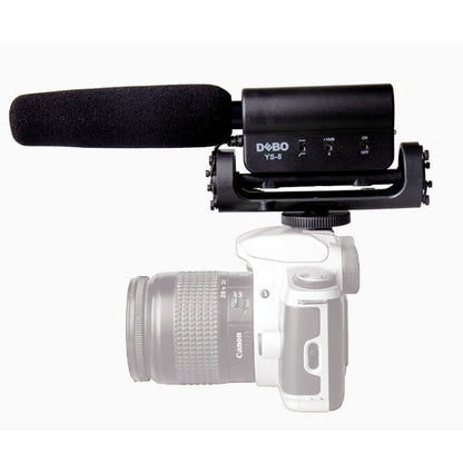 DEBO YS-8 Professional Photography Interview Dedicated Microphone for DSLR & DV Camcorder - Consumer Electronics by DEBO | Online Shopping UK | buy2fix