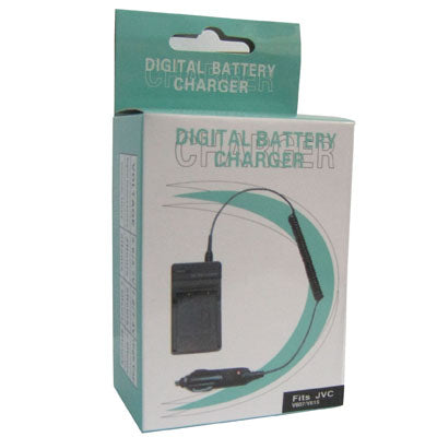 Digital Camera Battery Charger for JVC V607/ V615(Black) - Camera Accessories by buy2fix | Online Shopping UK | buy2fix