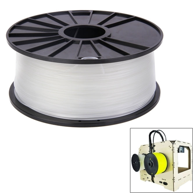 ABS 1.75 mm Color Series 3D Printer Filaments, about 395m(Transparent) - Consumer Electronics by buy2fix | Online Shopping UK | buy2fix