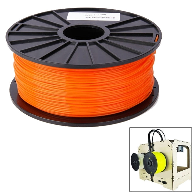 ABS 3.0 mm Color Series 3D Printer Filaments, about 135m(Orange) - Consumer Electronics by buy2fix | Online Shopping UK | buy2fix