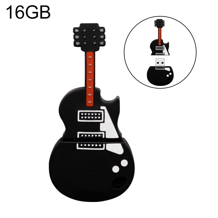 16GB Guitar Shape USB Flash Disk - USB Flash Drives by buy2fix | Online Shopping UK | buy2fix