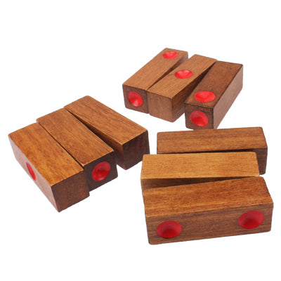 Educational Wooden Dice Pile-up Puzzle Brick Toy - Math Toys by buy2fix | Online Shopping UK | buy2fix