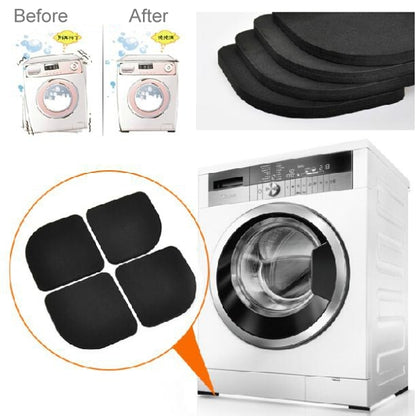 4 PCS Shockproof and Anti-slip Pad Mute Cotton for Washing Machine - Home & Garden by buy2fix | Online Shopping UK | buy2fix