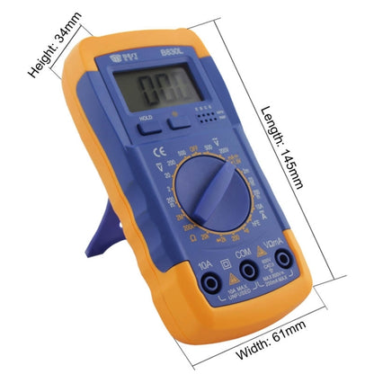 BEST BST- B830L 9V LCD Screen Display Digital Multimeter - Consumer Electronics by BEST | Online Shopping UK | buy2fix