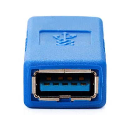 Super Speed USB 3.0 AF to AF Cable Adapter (Blue) -  by buy2fix | Online Shopping UK | buy2fix