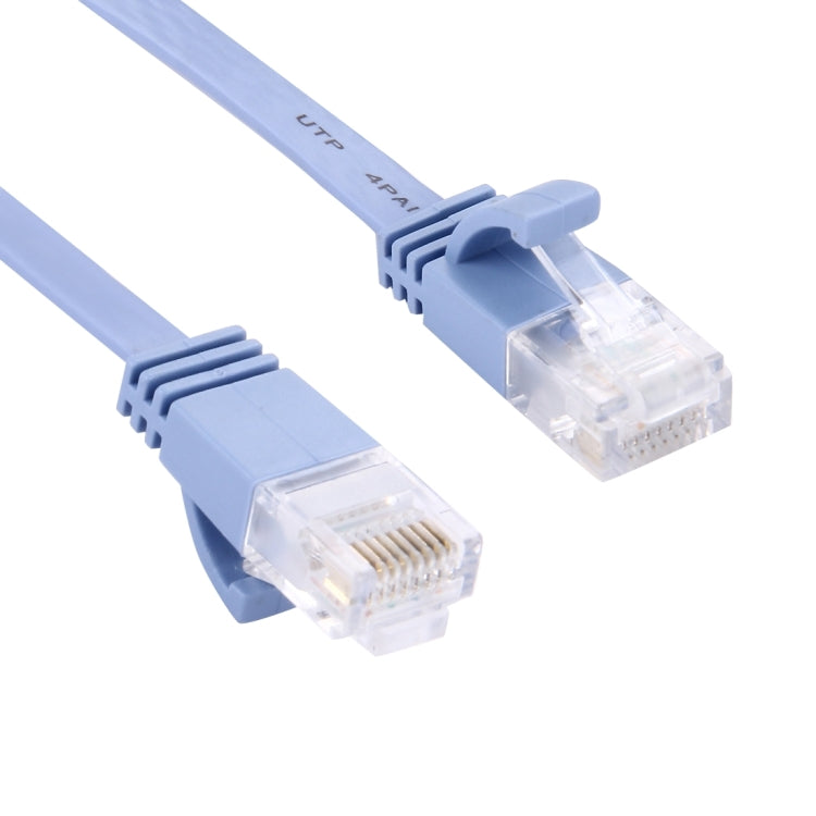 CAT6 Ultra-thin Flat Ethernet Network LAN Cable, Length: 15m(Blue) - Lan Cable and Tools by buy2fix | Online Shopping UK | buy2fix