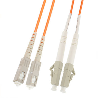 SC-LC Dual-Core Multi Mode Fiber Optic Jumper,Length: 3m - Computer & Networking by buy2fix | Online Shopping UK | buy2fix