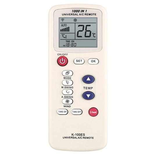 Chunghop Universal A/C Remote Control (K-100ES) - Air-Conditioner by CHUNGHOP | Online Shopping UK | buy2fix