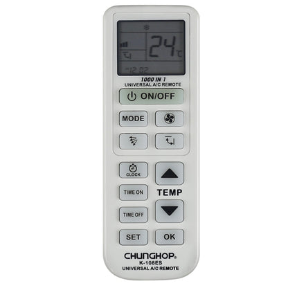 Chunghop Universal A/C Remote Control (K-108ES) - Air-Conditioner by CHUNGHOP | Online Shopping UK | buy2fix