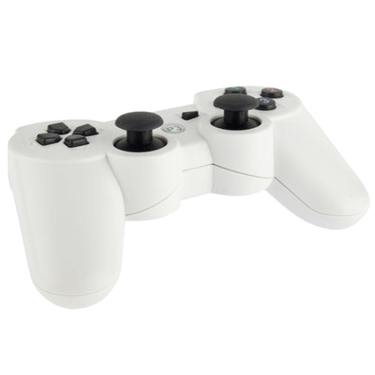 Double Shock III Wireless Controller, Manette Sans Fil Double Shock III for Sony PS3, Has Vibration Action(with logo)(White) - Gamepads by buy2fix | Online Shopping UK | buy2fix
