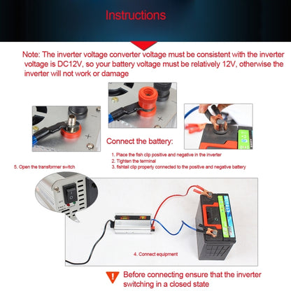 SUVPR DY-8105 350W DC 12V to AC 220V Car Power Inverter with 500mA USB Port & Universal Power Socket - Others by SUVPR | Online Shopping UK | buy2fix