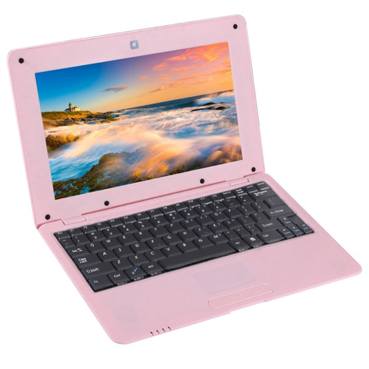 Netbook PC, 10.1 inch, 1GB+8GB, Android 6.0 Allwinner A33 Quad Core 1.5GHz, WiFi, USB, SD, RJ45(Pink) - Android OS by buy2fix | Online Shopping UK | buy2fix